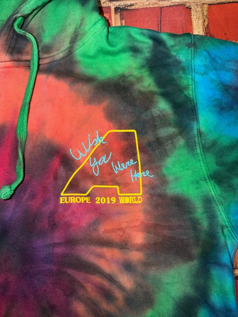 Astroworld Brand New Men’s Small “Europe 2019 World” Pull over Hoodie - Picture 6 of 7